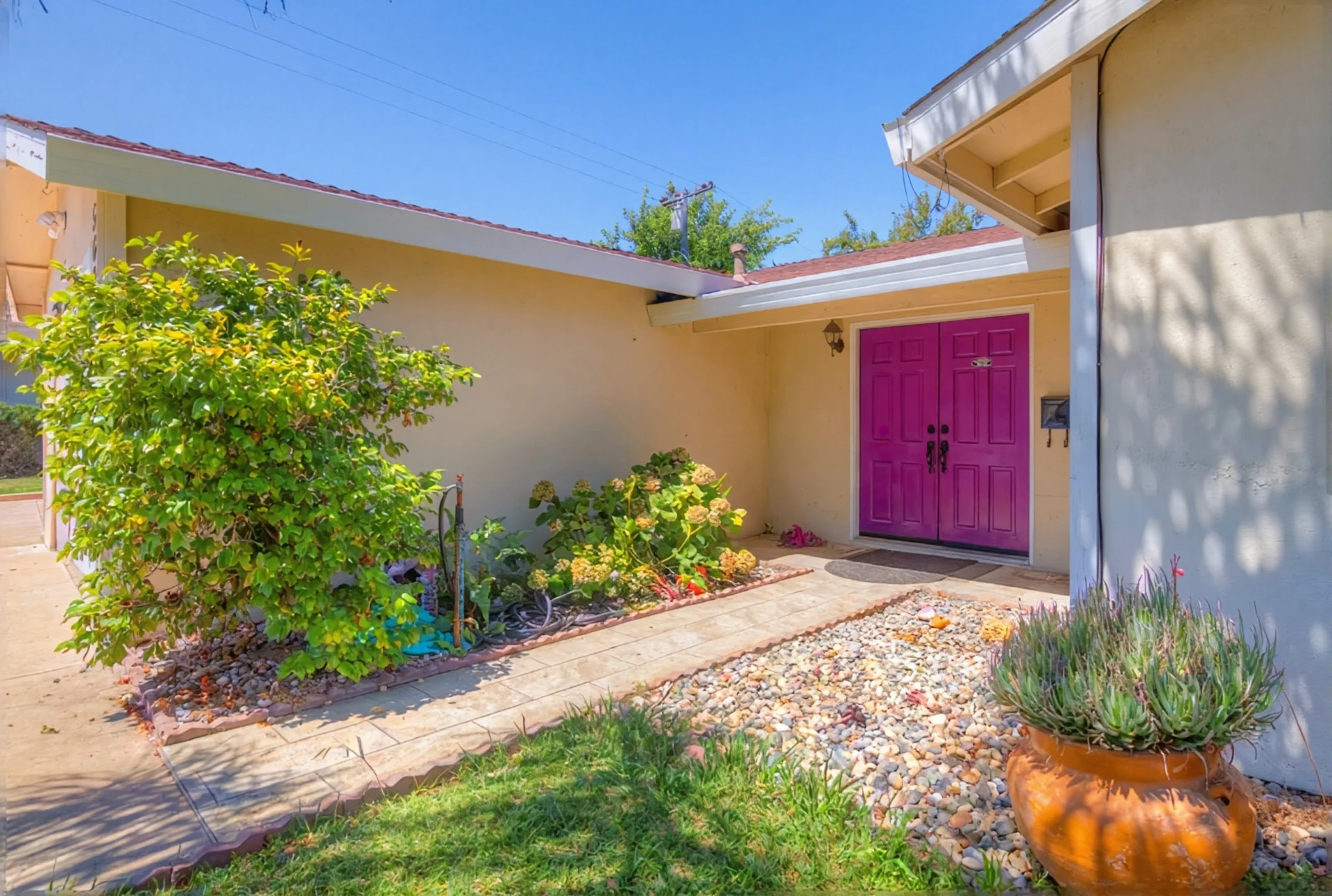 Home front entry — after AI enhancement