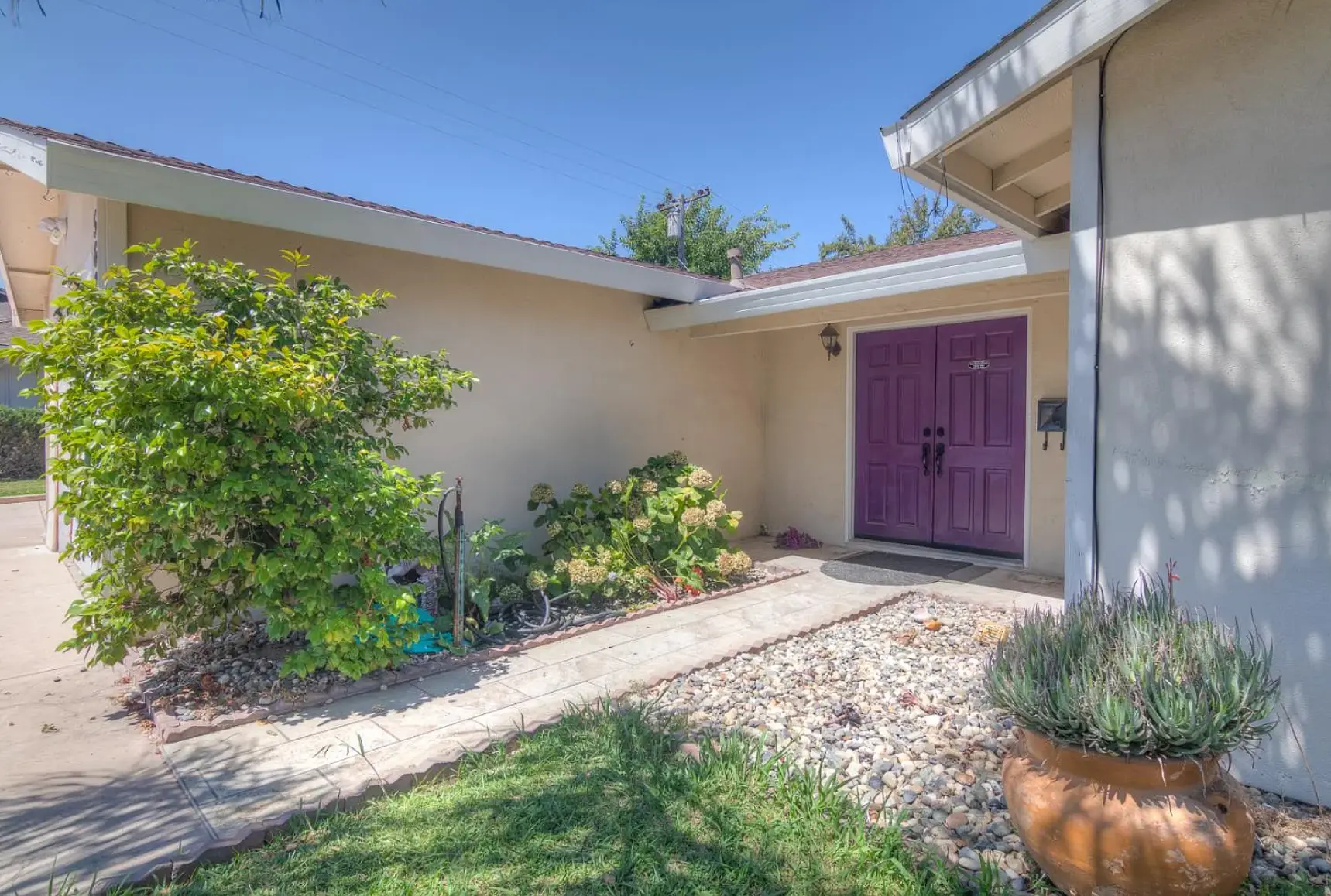 Home front entry — original listing photo