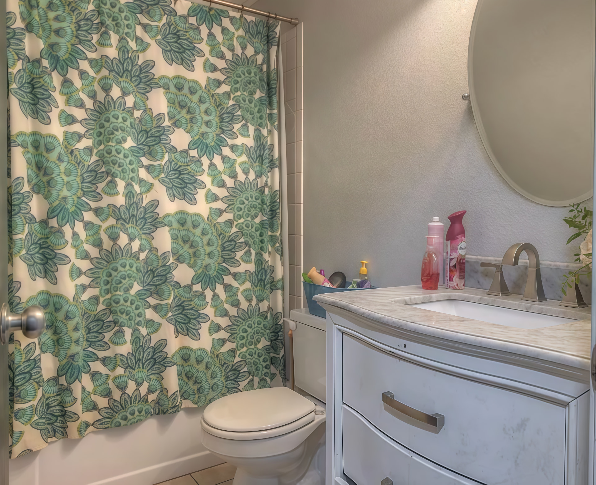 Bathroom — after AI enhancement