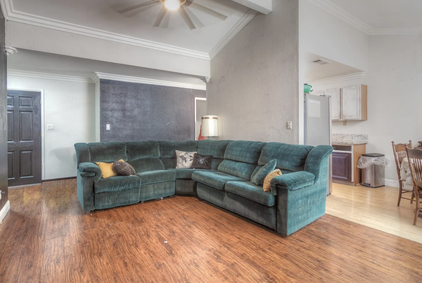 Living room — original listing photo